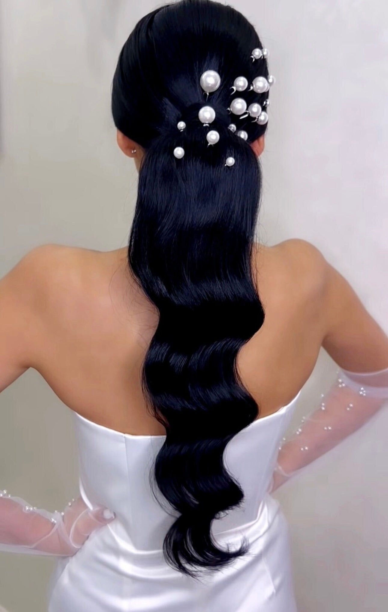 Épingle cheveux mariage "Perle"