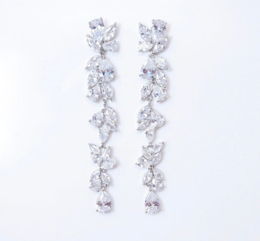 Boucles d’oreilles mariage "Hazel"