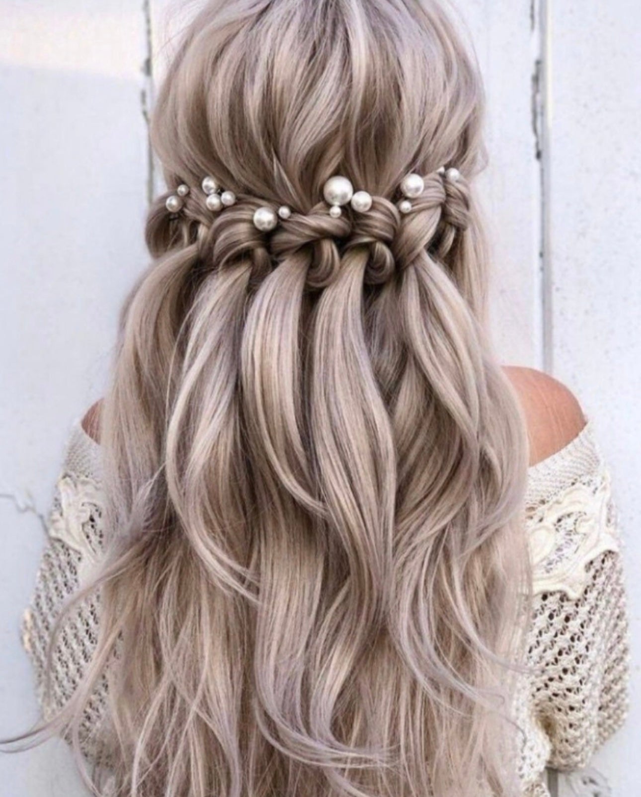 Épingle cheveux mariage "Perle"