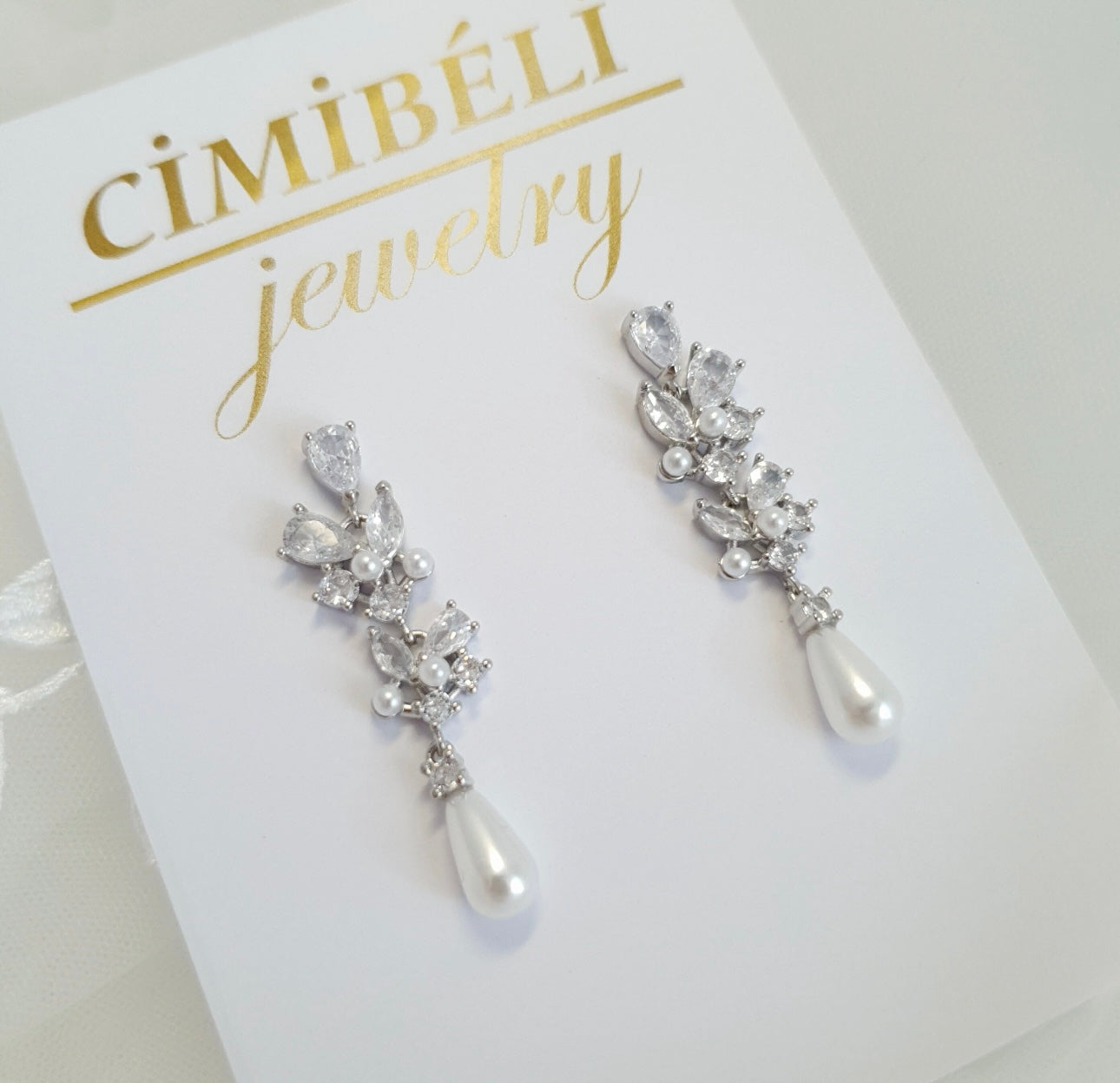 Boucles d’oreilles en perles "Bella"