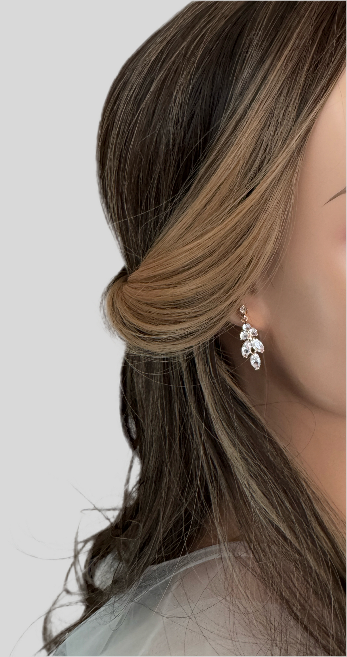 Boucles d’oreilles cristal "Anis"