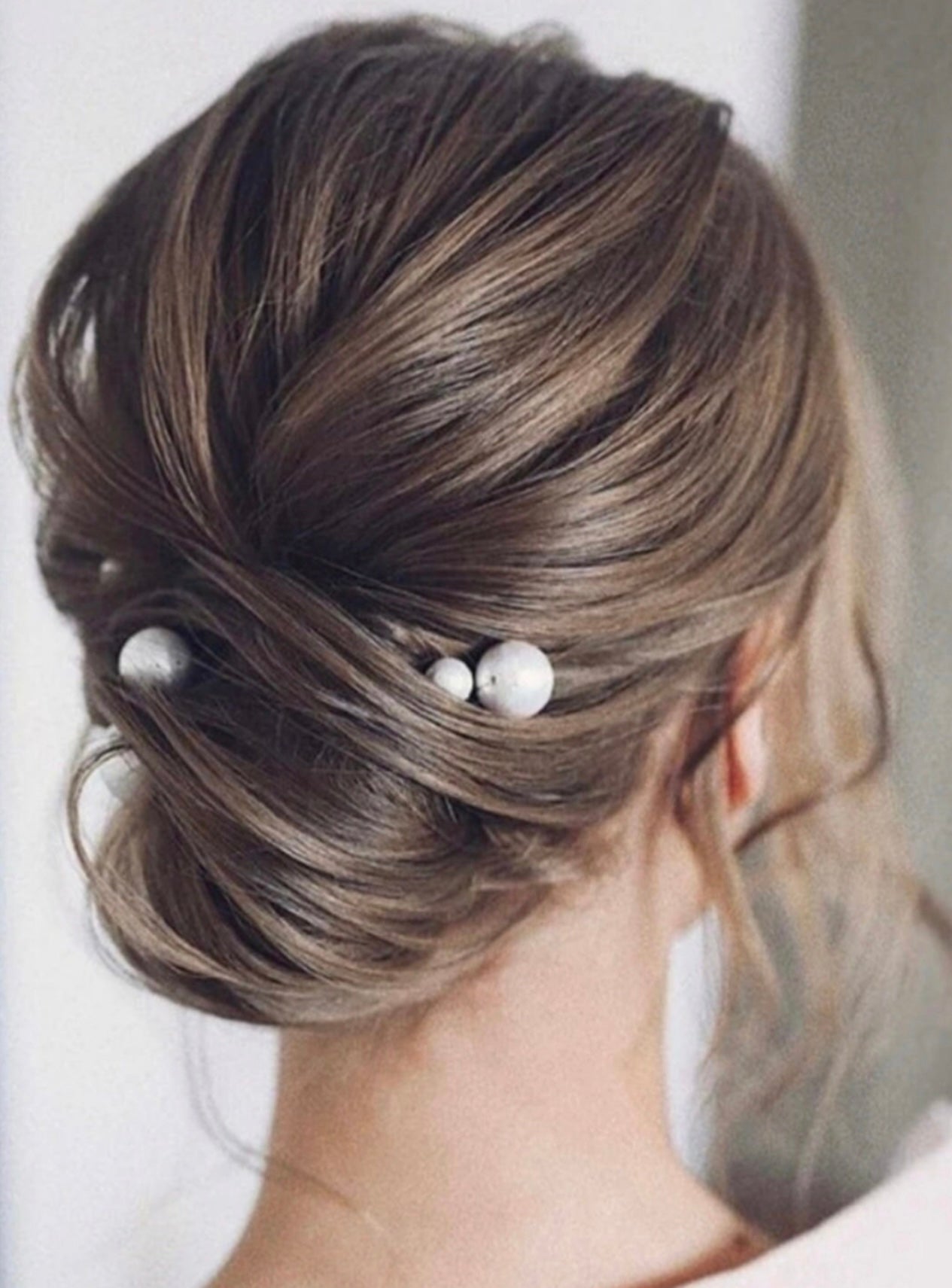 Épingle cheveux mariage "Perle"